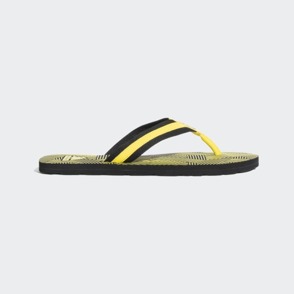 Mens yellow hotsell flip flops