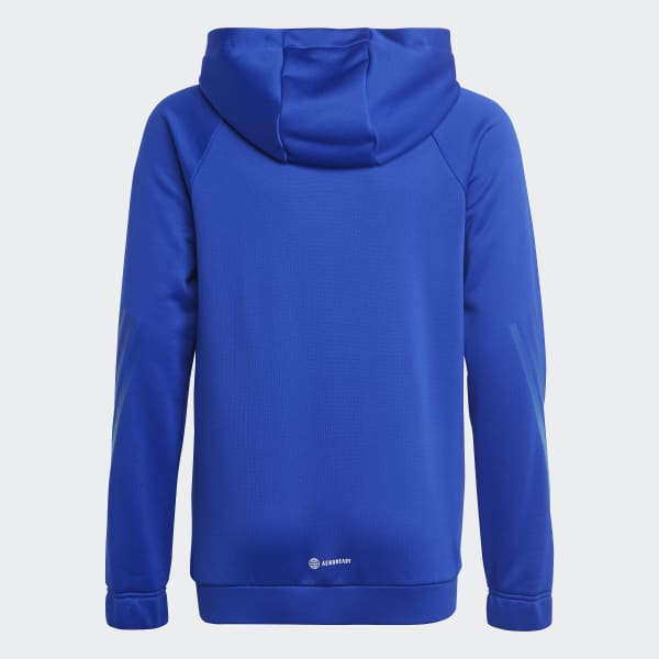 Blu Felpa con cappuccio Train Icons AEROREADY 3-Stripes