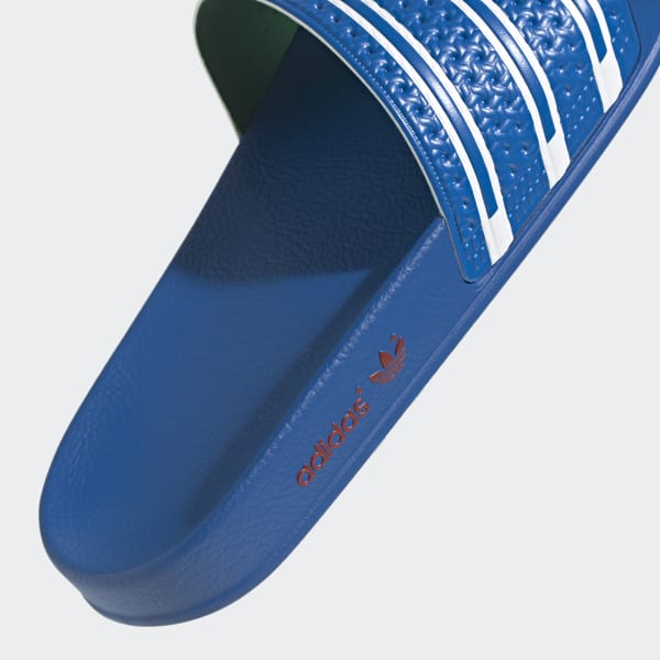 Blue Adilette Slides