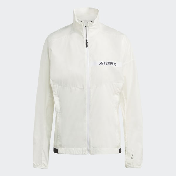 Weiss TERREX Multi Wind Jacke
