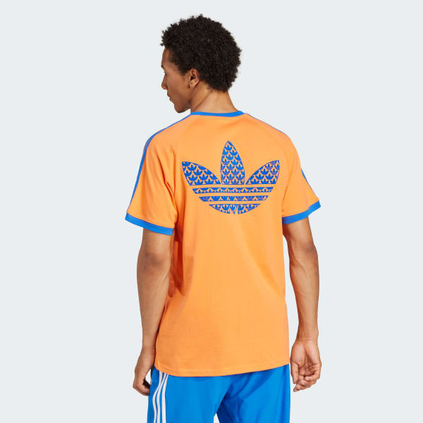 Oransje Monogram Cali T-skjorte