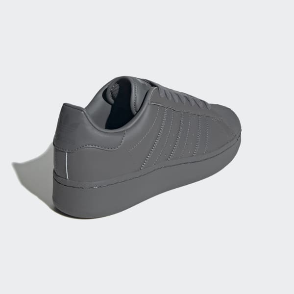 Grey adidas superstar clearance