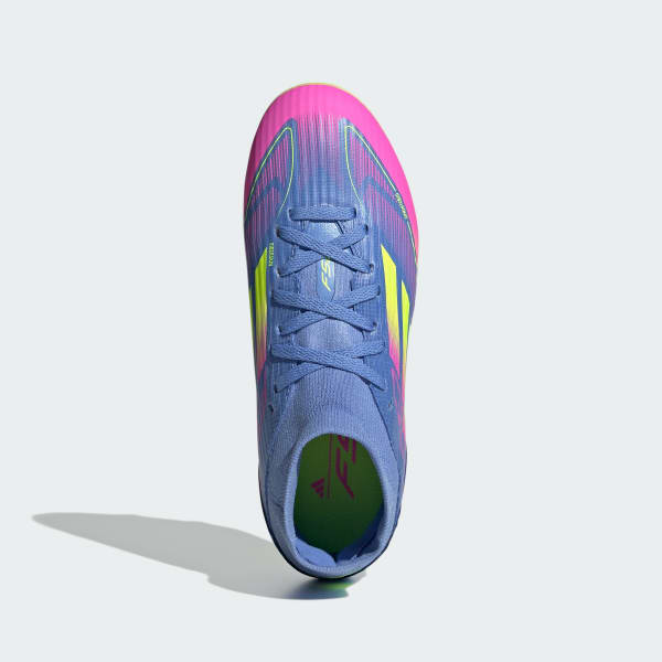 Bleu Chaussure F50 League Mid/Multi-surfaces Enfants