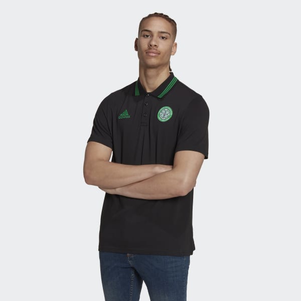 Schwarz Celtic FC DNA Poloshirt RH007
