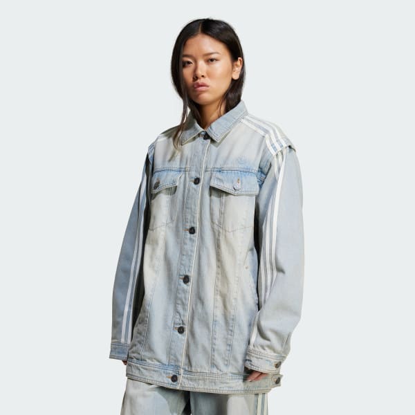 Mehrfarbig Adilenium Season 3 Two-in-One Denim Hemdjacke