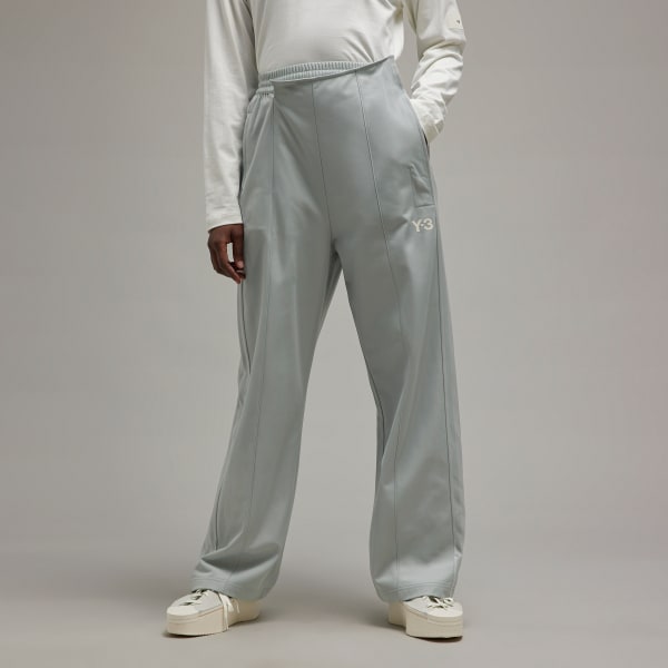 Gri Y-3 Firebird Wide-Leg Eşofman Altı