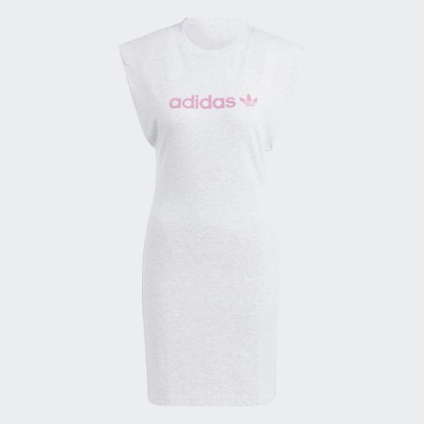 Grey adidas Originals Muscle Fit Dress