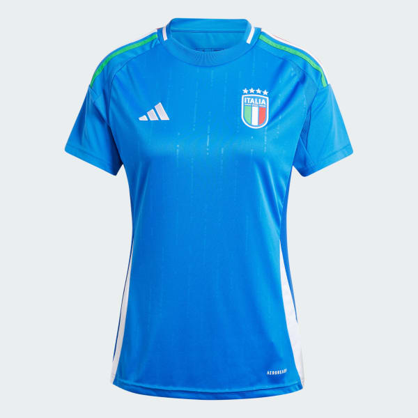 สีน้ำเงิน เสื้อฟุตบอลชุดเหย้า Italy 24