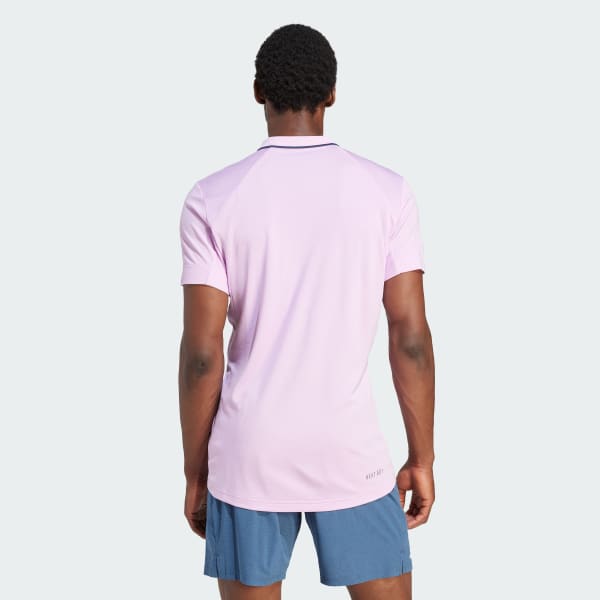 Morado Polera Cuello Polo FreeLift para Tenis