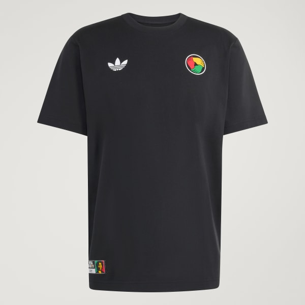 Hitam T-Shirt Bob Marley Originals