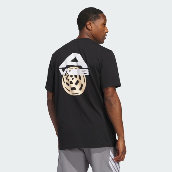 Preto Camiseta Estampada adidas Women's Basketball