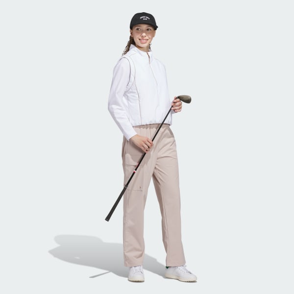 White Beyond Twistweave Loose Quarter-Zip Vest