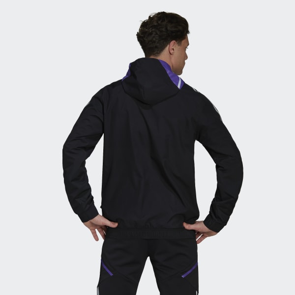 cerná Bunda Real Madrid Condivo 22 All-Weather L9924