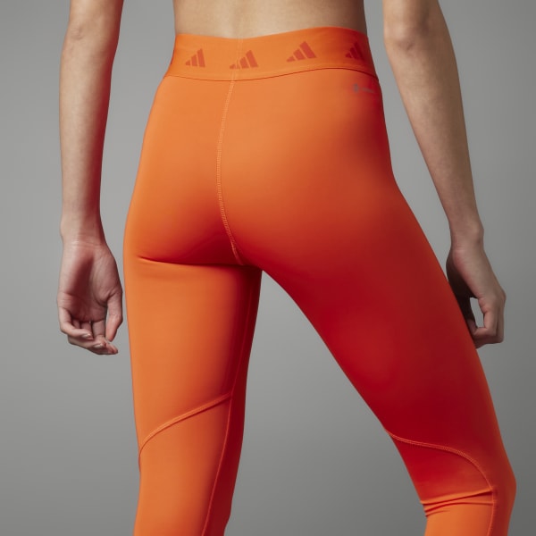 adidas Lift Your Mind Techfit 7/8 Leggings - Orange
