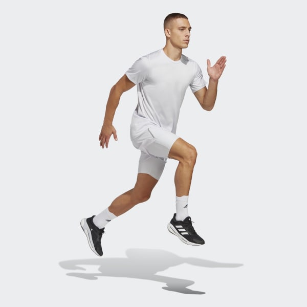 Grijs Designed 4 Running T-shirt