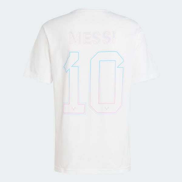Vit Messi T-shirt