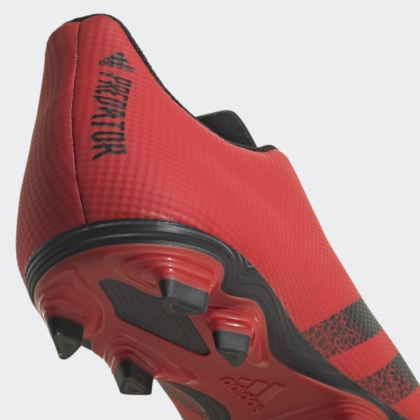 สีแดง รองเท้าฟุตบอล Predator Freak.4 Flexible Ground LER12