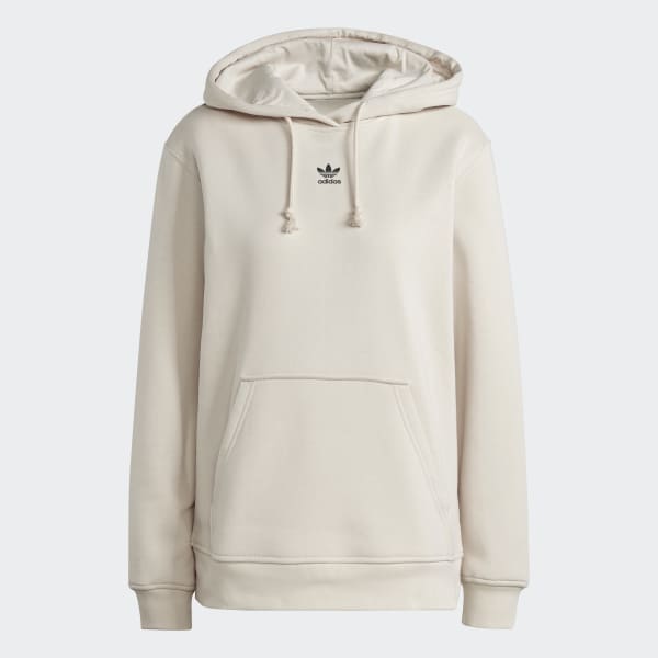 Beige Sweat-shirt à capuche molleton Adicolor Essentials
