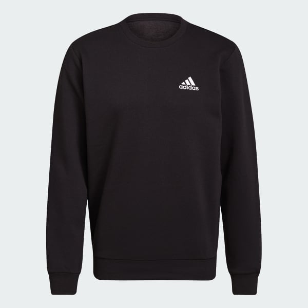 Preto Sweatshirt em Fleece Studio Essentials