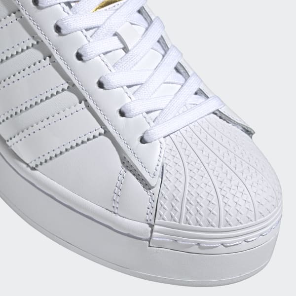 Chaussures Superstar Bold blanches et or pour femme | adidas France