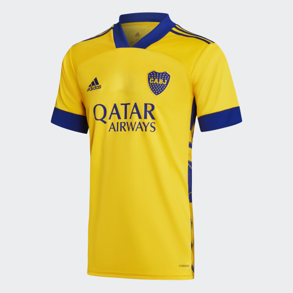 Jersey boca juniors amarillo outlet