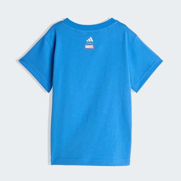Blue ADIDAS MARVEL AVENGERS T-SHIRT SET