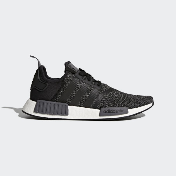 men's adidas nmd runner r1 casual shoes black