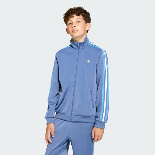 Blue Firebird Loose Track Top