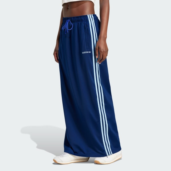 Niebieski Spódnica Sporty Maxi