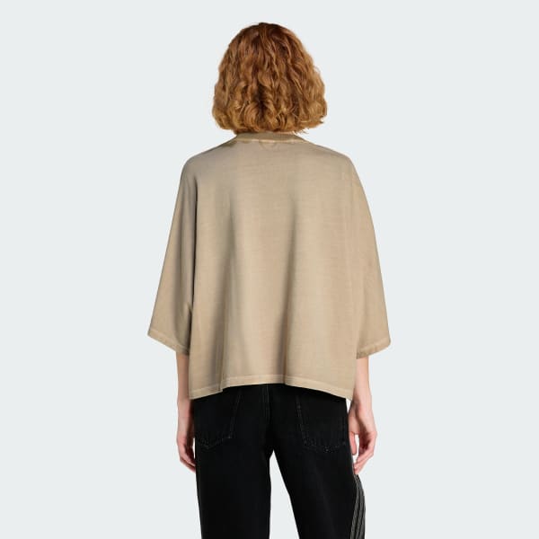 Beige Camiseta ADIDAS ORIGINALS WASHED GFX