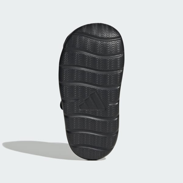 Black adidas Disney Mickey Mouse Water Sandals Infants