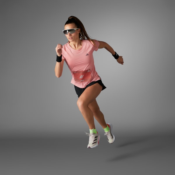 Rozowy Koszulka Adizero Running