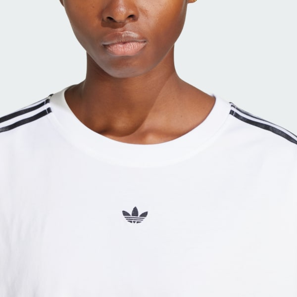 adidas Adilenium Season 3 Boxy Oversized Tee - White | Free