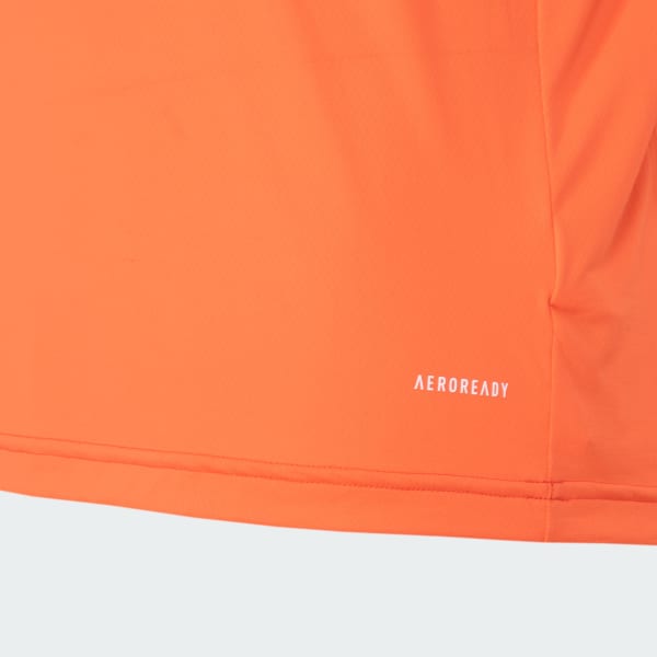 Laranja Camiseta Own The Run 3 Listras