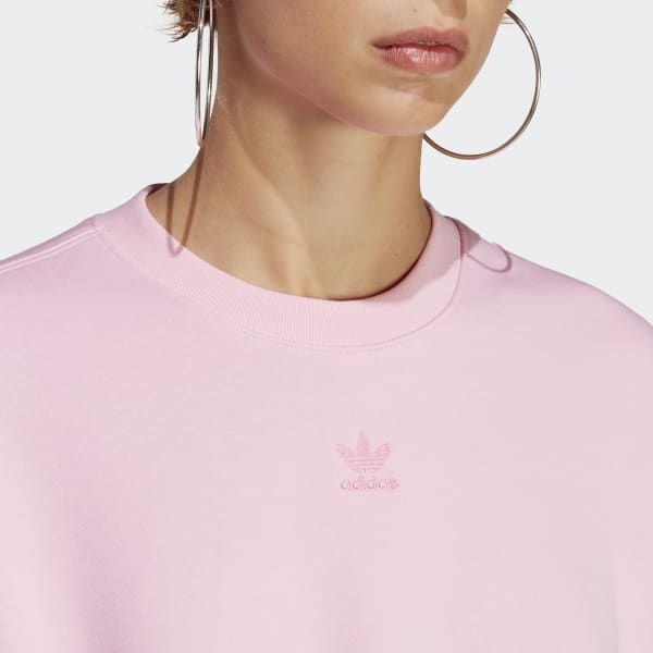 Rose Sweat-shirt ras-du-cou Adicolor Essentials