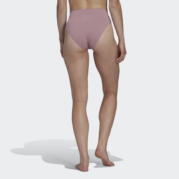 Fioletowy Active Seamless Micro-Stretch Hi-Leg Underwear HPO50