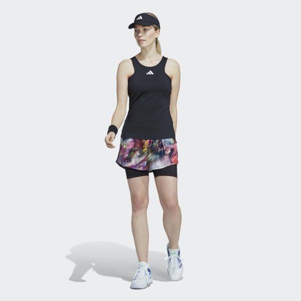 Wielokolorowy Melbourne Tennis Skirt