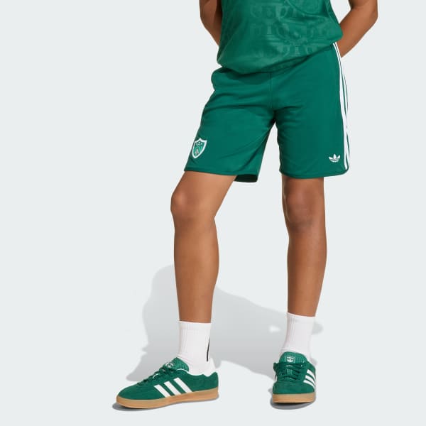 สีเขียว กางเกงขาสั้น ADIDAS DISNEY