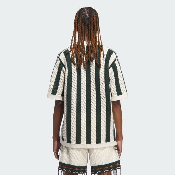 vert Polo Clot Pique by Edison Chen