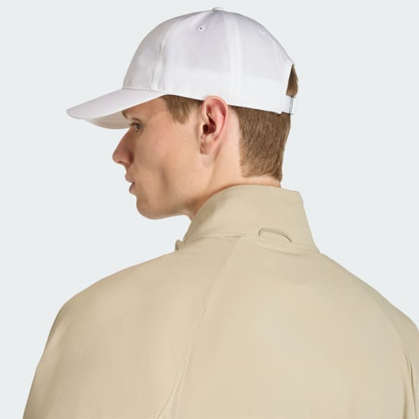 bílá KŠILTOVKA RUNNING ESSENTIAL CLIMACOOL 6 PANEL BASEBALL