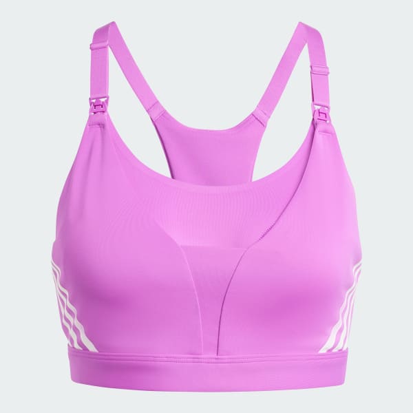 Purpura Top Deportivo Powerimpact Luxe Soporte Medio (Maternidad)