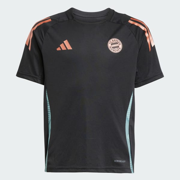 cerná Tréninkový dres FC Bayern Tiro 24 Kids