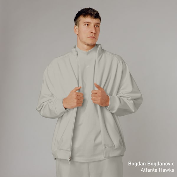 Adidas men's bb track jacket discount
