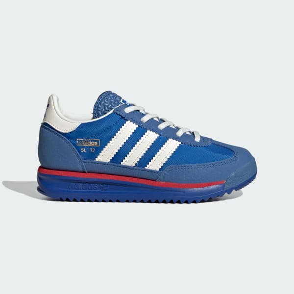 Azul Zapatillas SL 72 RS Cordones Elásticos Kids