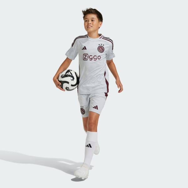 Gris Maillot Third Ajax Amsterdam 24/25 Enfants