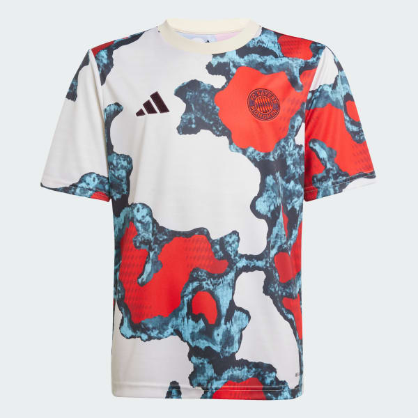 Red FC Bayern 24/25 Pre-Match Jersey Kids