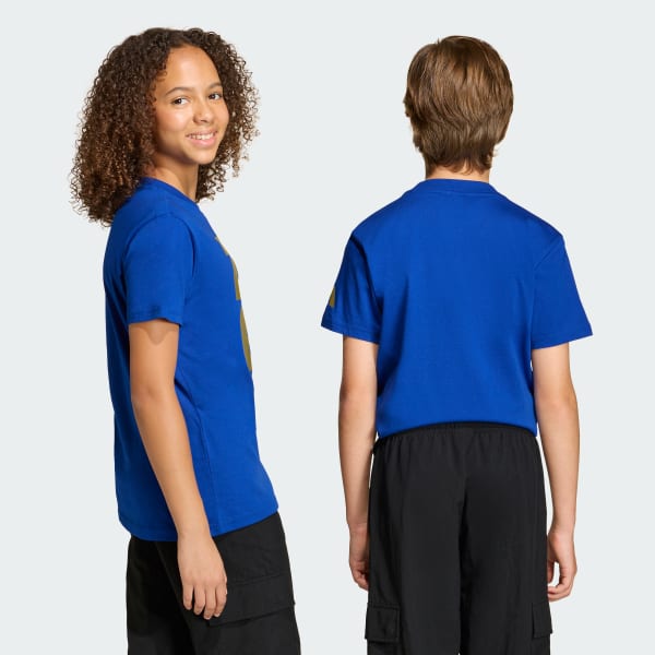 Azul Playera Copa Mundial de la FIFA 26™ Emblema Oficial para Niños