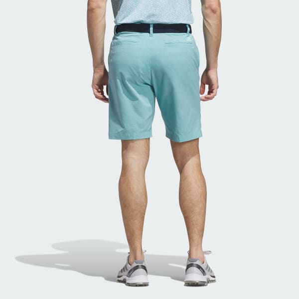 Turquoise Ultimate365 Textured Golf Shorts