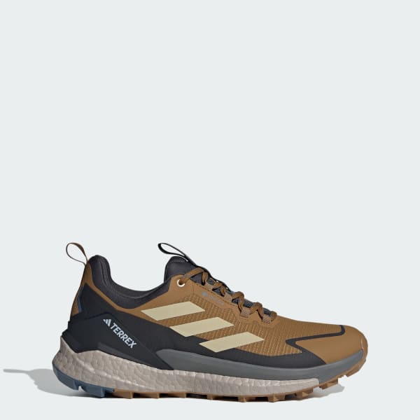 Brun Terrex Free Hiker 2.0 Low Gore-Tex Vandringsskor