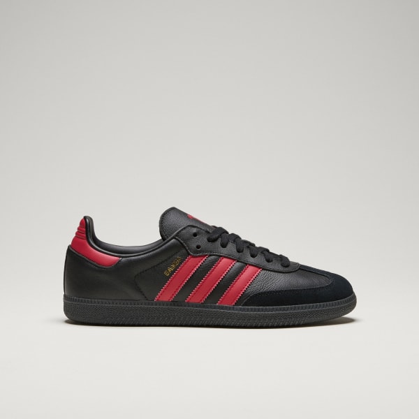 Black Samba Manchester United Shoes